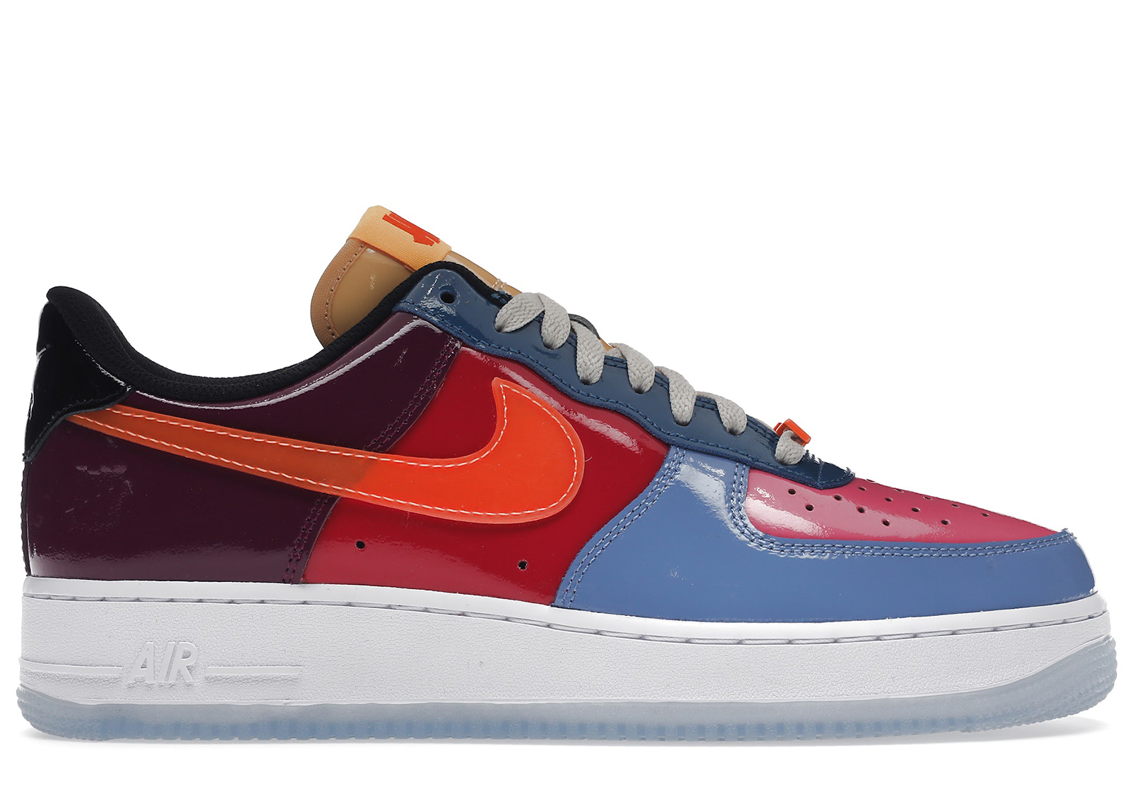 Nike Air Force 1 Low SP Undefeated Multi-Patent Total Orange Men's 