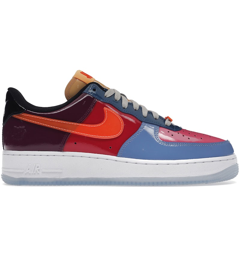 Nike Air Force Low SP Undefeated Multi-Patent Total Orange Men's