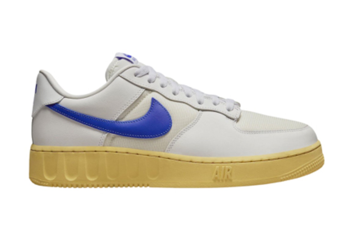 Pre-owned Nike Air Force 1 Low Unity White Racer Blue In White/racer Blue/sail