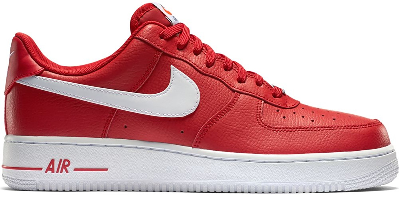 Nike Air Force 1 Low University Red White - 488298-624