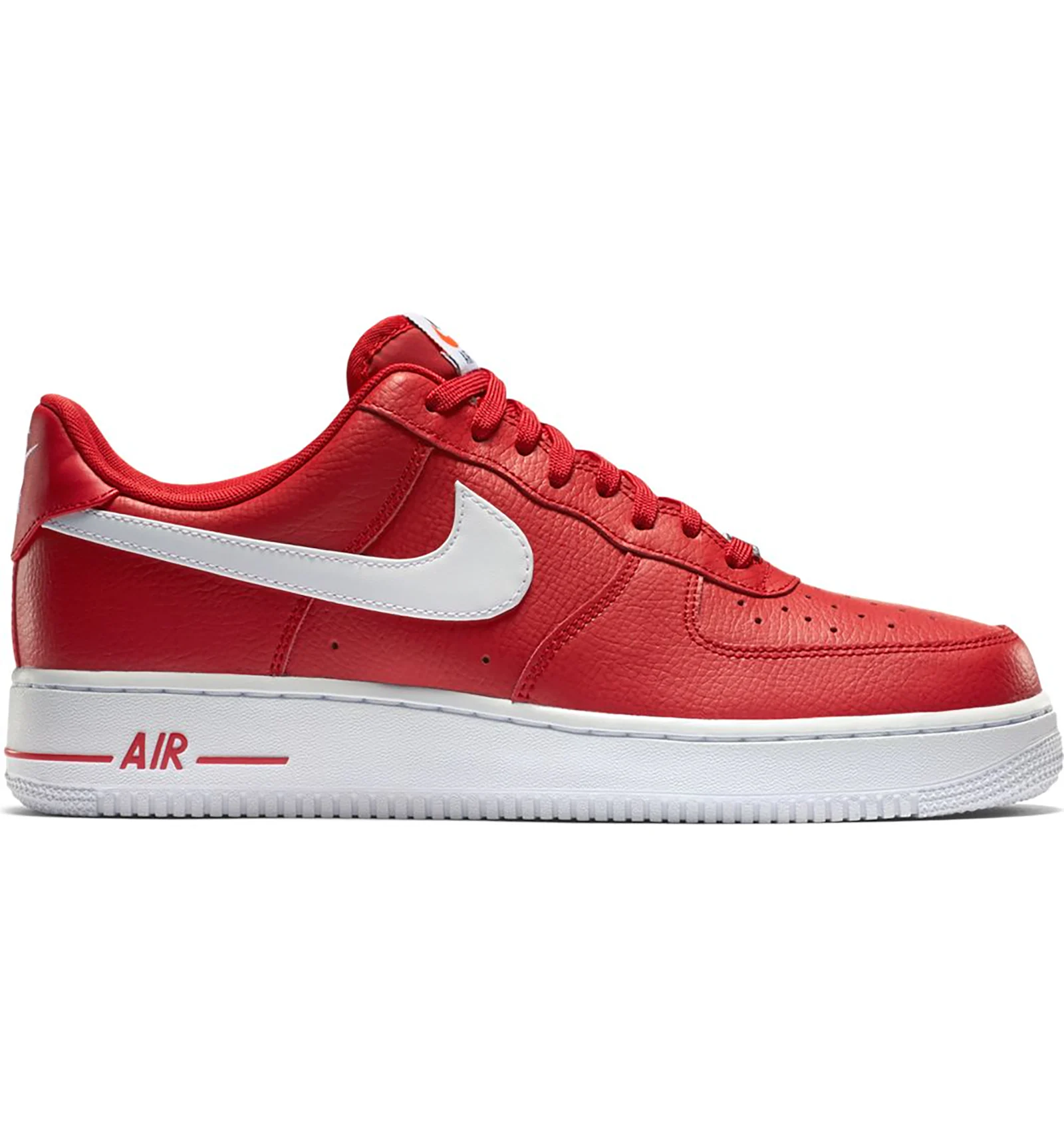 Air force top flyknit low red