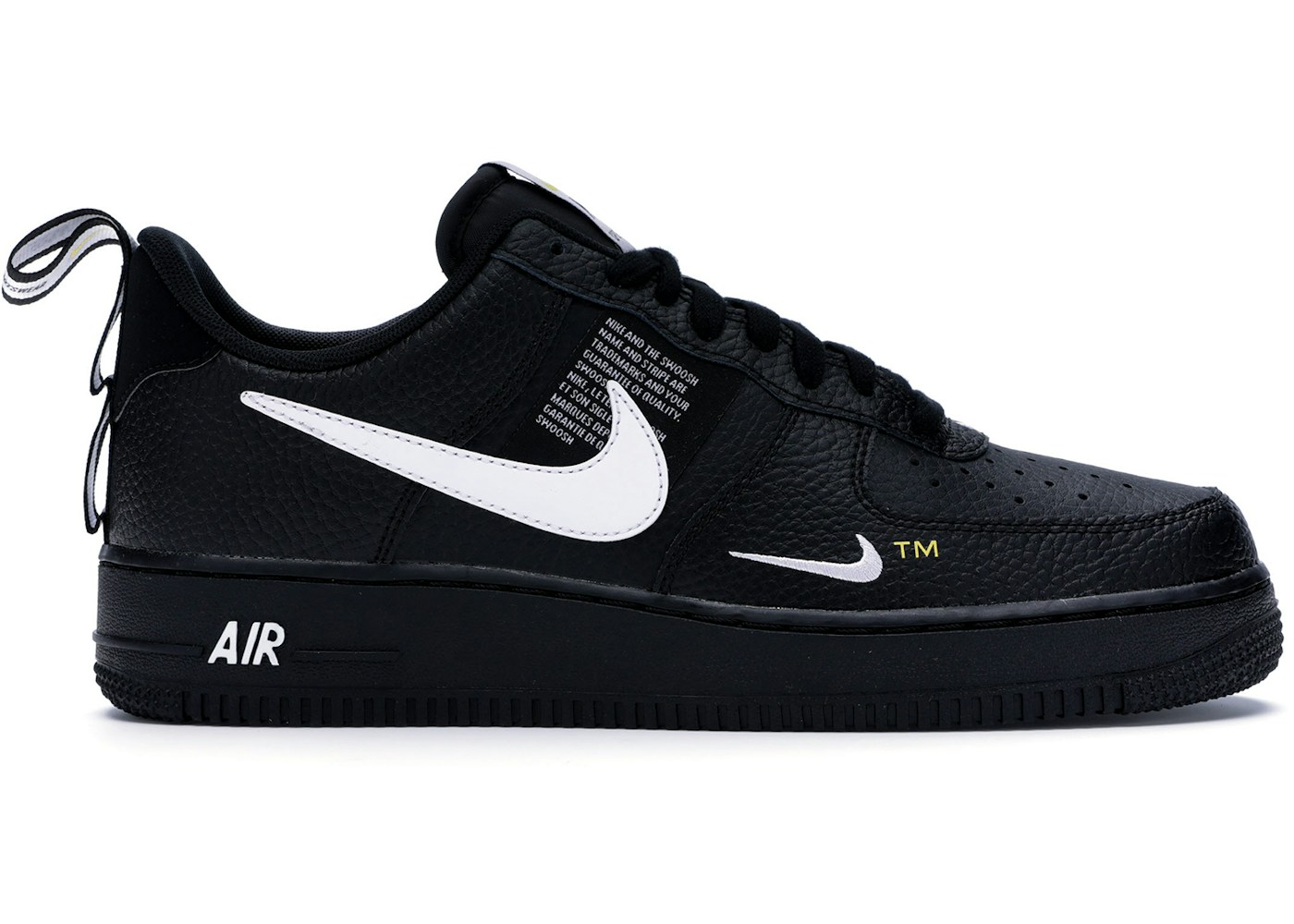 Nike Air Force 1 Low Utility Black White Aj7747 001 Nike Air Force 1 Low Utility Black White Aj7747 001