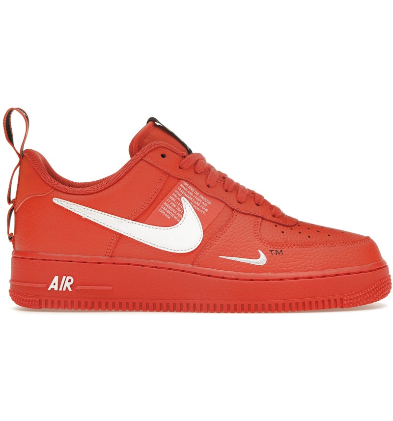 Nike Air Force Low Utility Team Orange Men's AJ7747-800 US