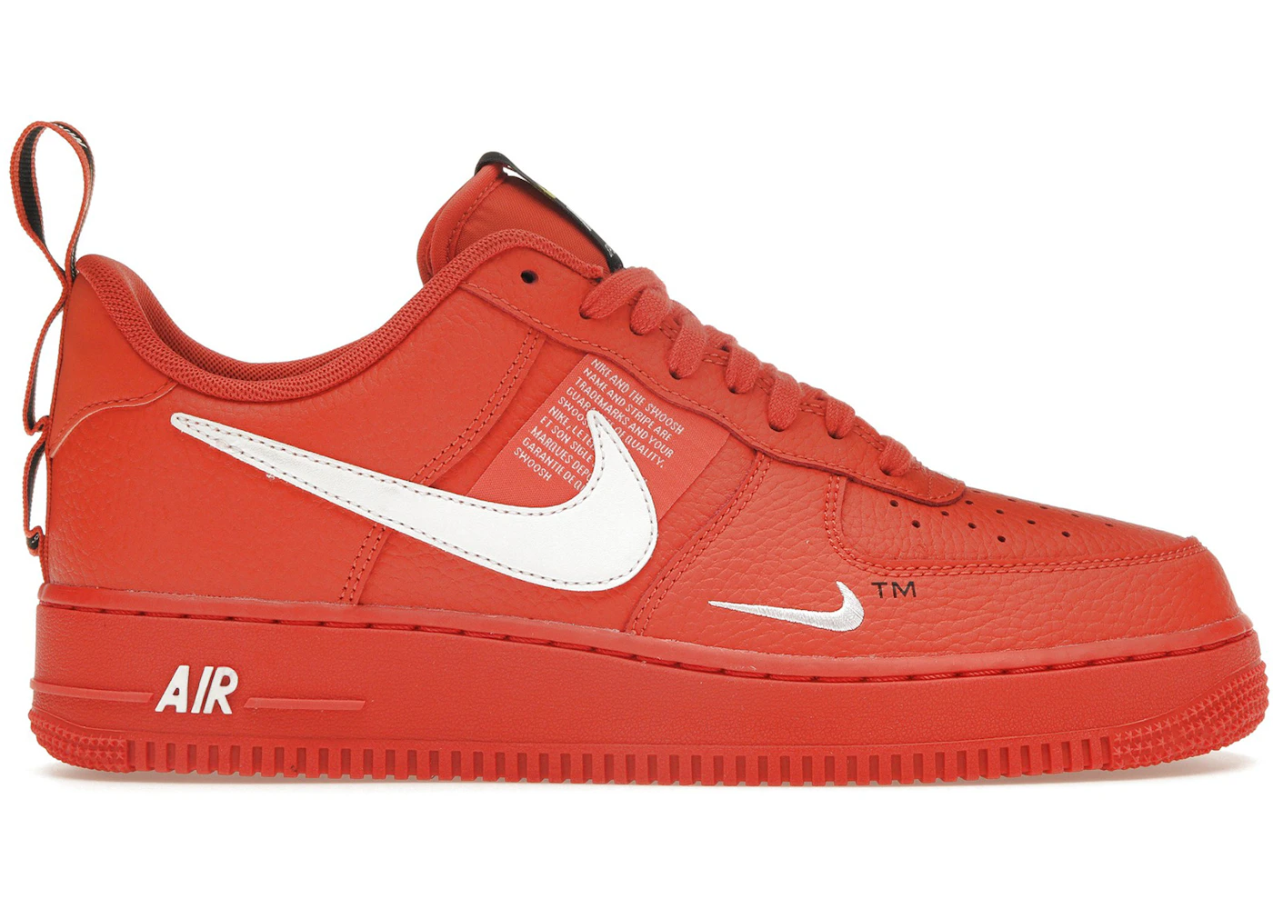 Nike Air Force Low Utility Team Orange Men's AJ7747-800 US