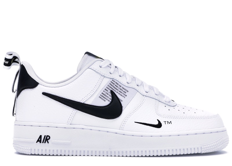 black and white air force 1 low utility