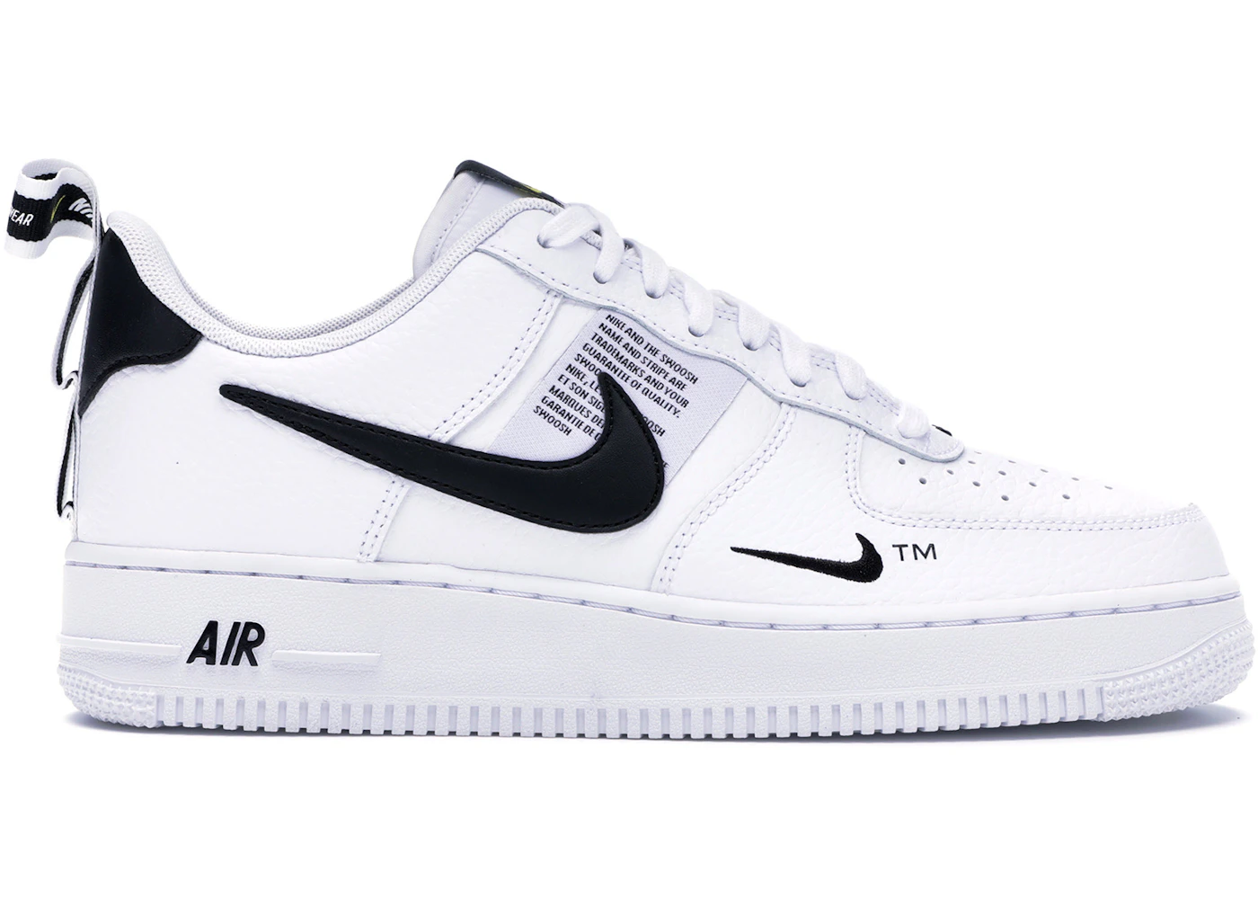 07 Lv8 Utility Air Force One Enfant Nike Air Force Low Utility White