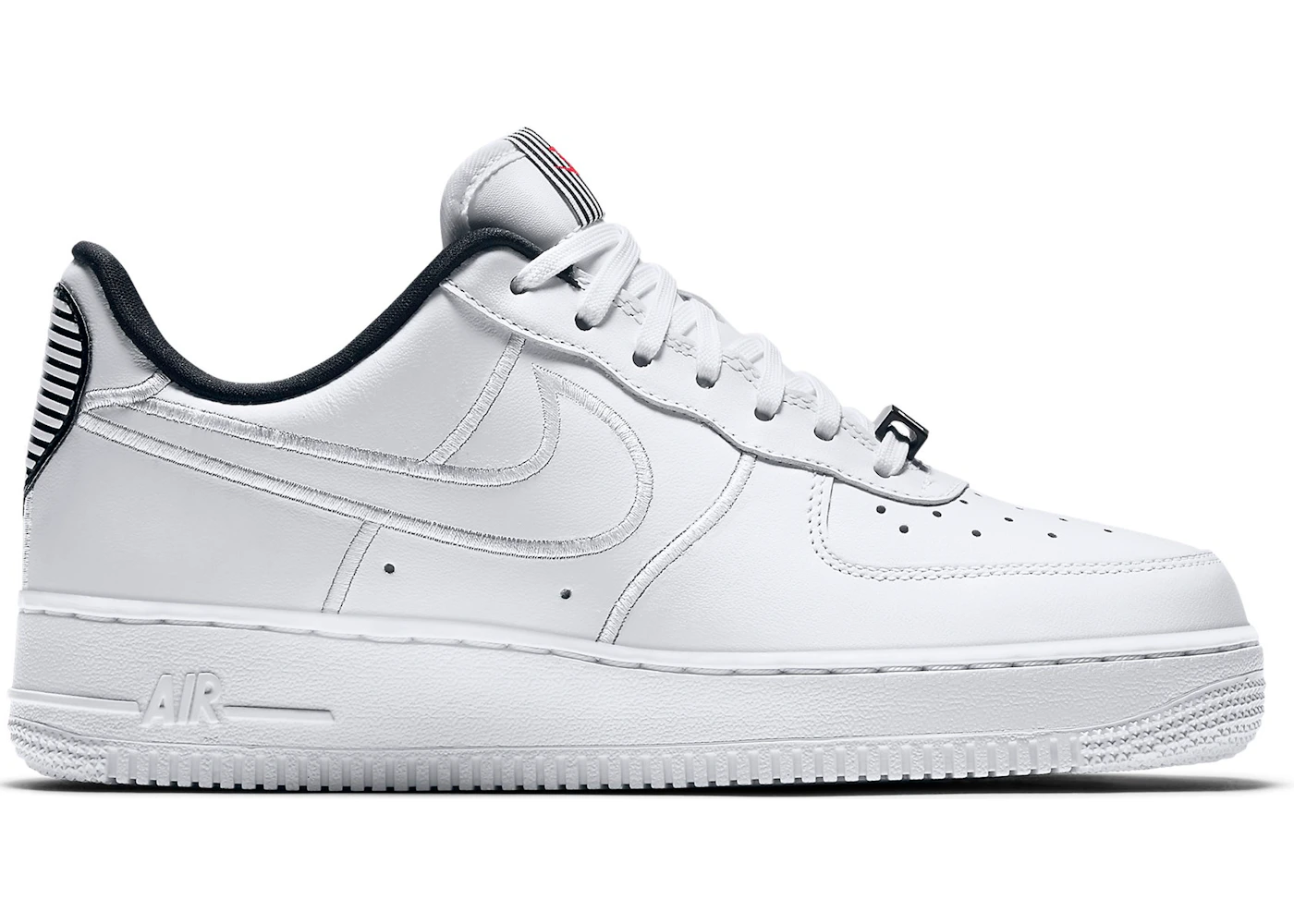 Nike air force white 2018 best sale