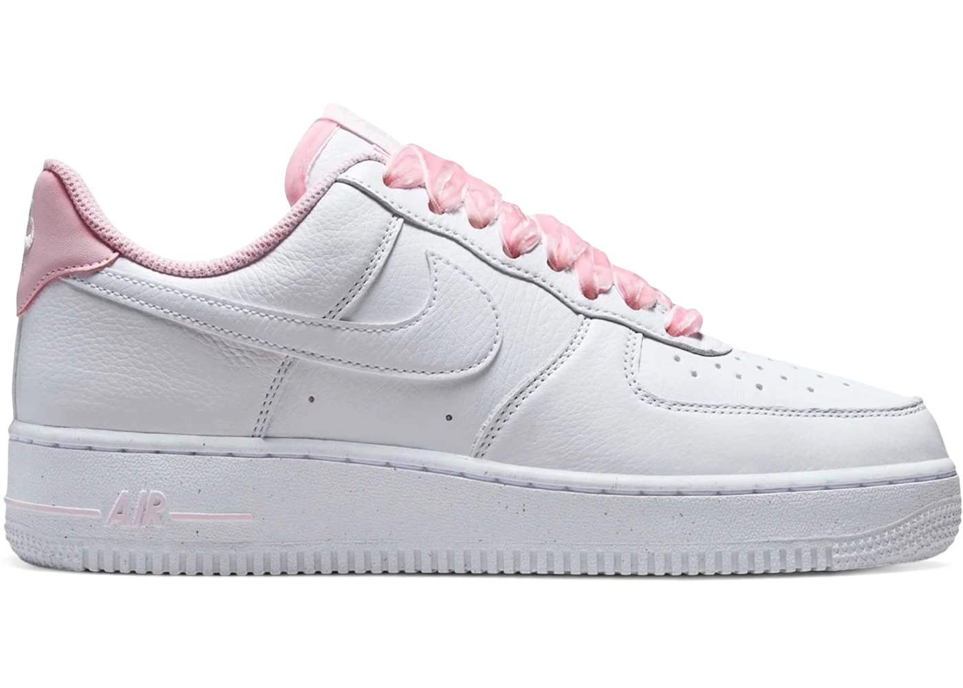 Nike Footwear Air Force Rose Velour Crushed Velvet Pink Velvet Air