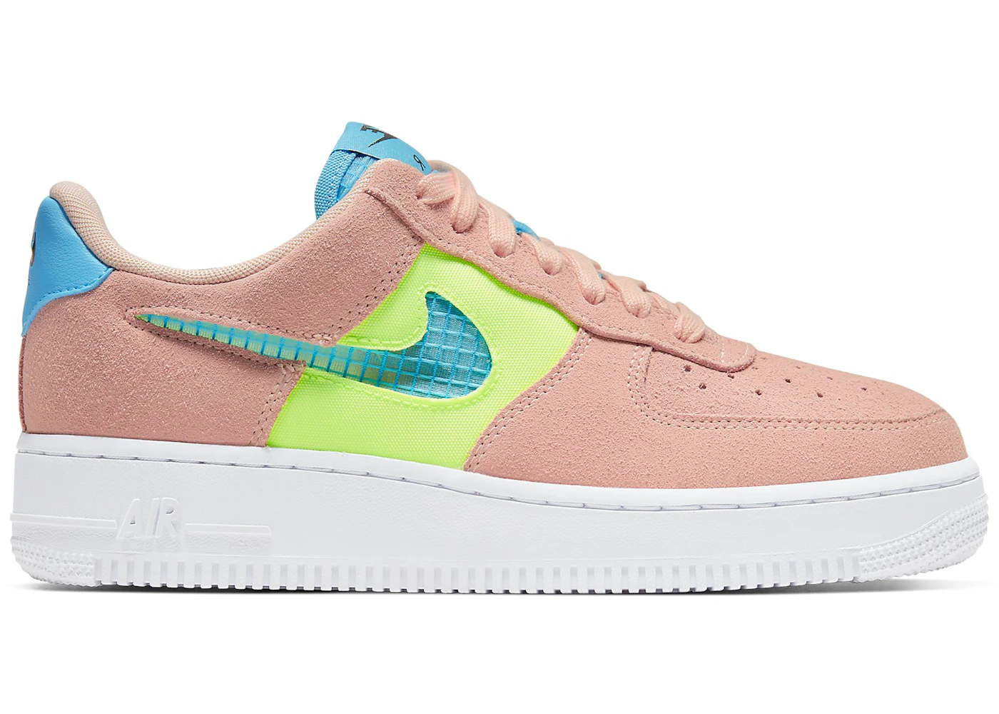 Nike Air Force 1 Low Washed Coral Ghost Green (Women's) - CJ1647-600 - US