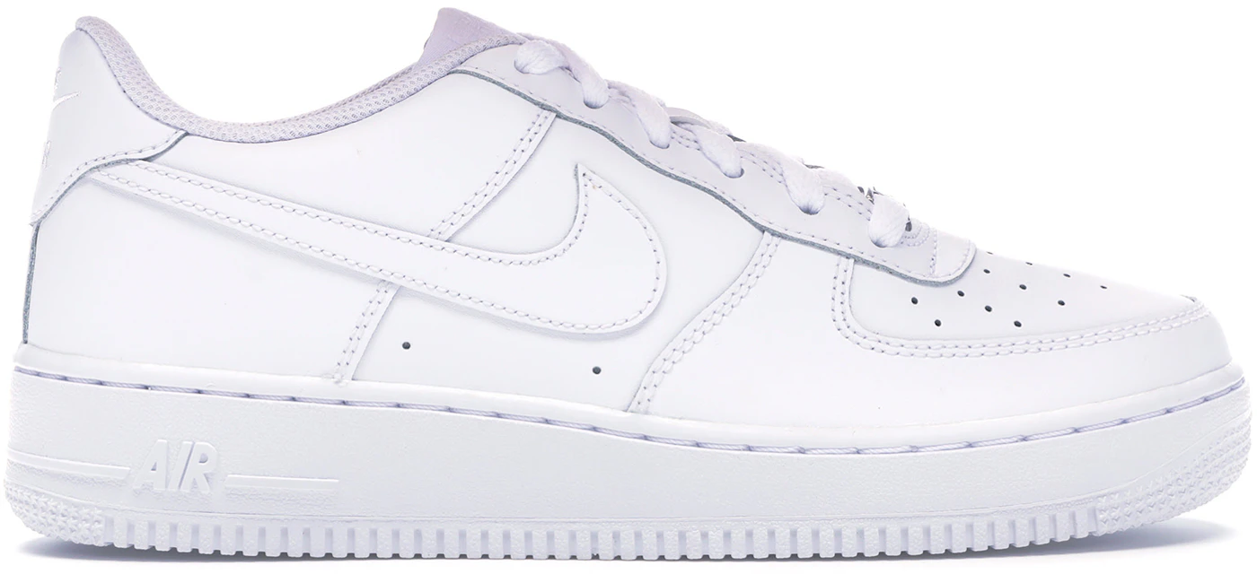 Nike Air Force 1 Low White (GS) Kids' - 314192-117 US