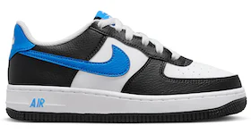 Nike Air Force 1 Low White Black Light Photo Blue (GS)