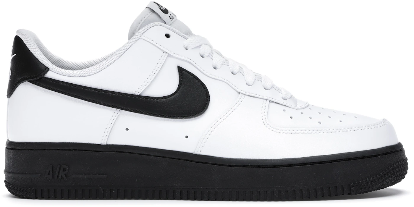 In-Stock] 1/6 Scale Nike Air Force 1 Low Black White Shoes Model
