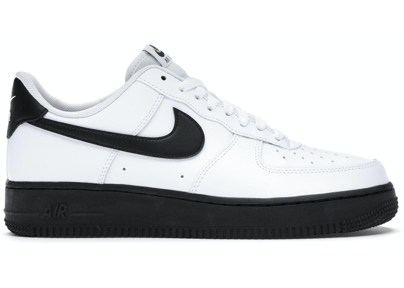 Nike Air Force 1 Low White Black Midsole - CK7663-101