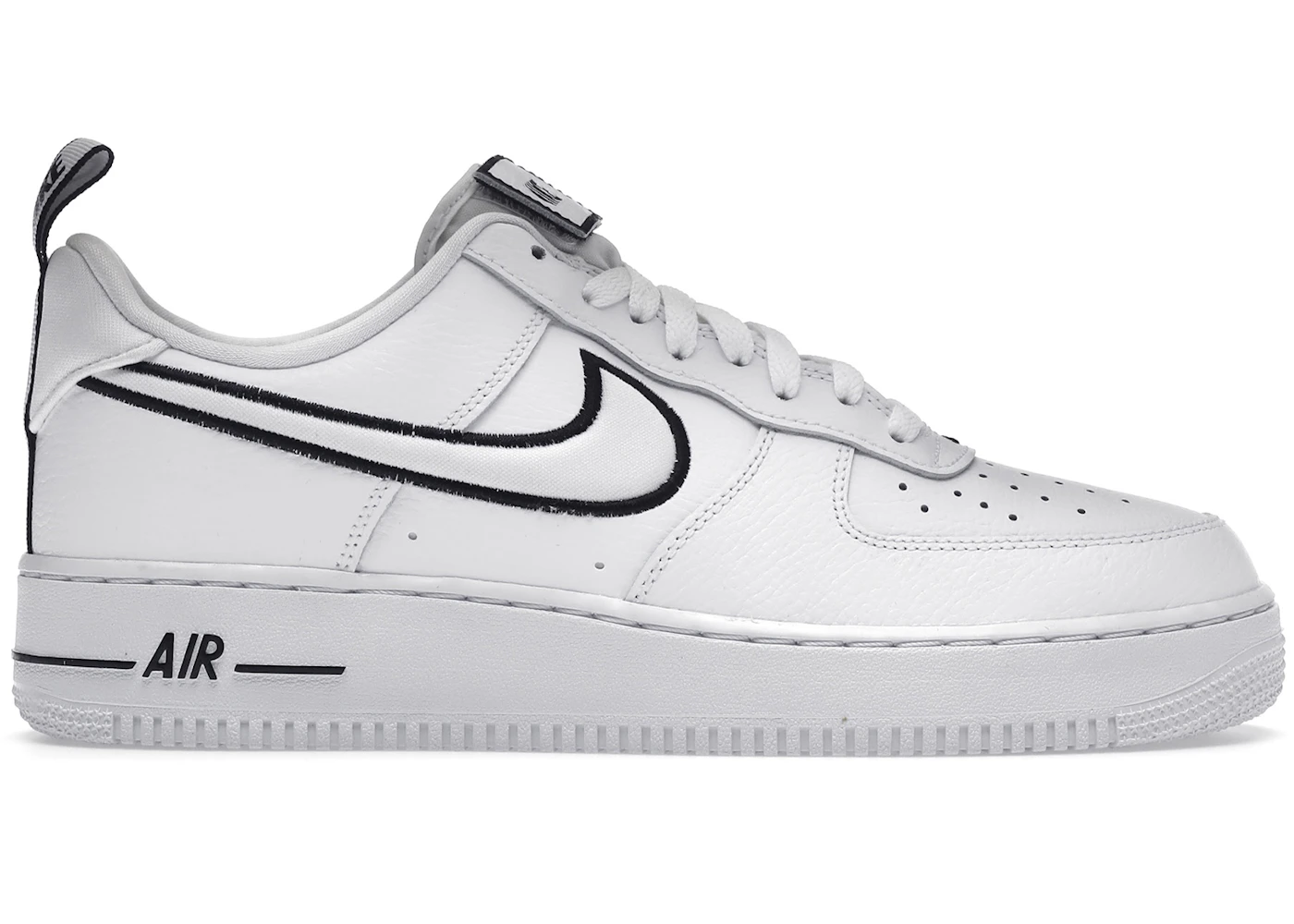 Air Force One White Black Swoosh | escapeauthority.com