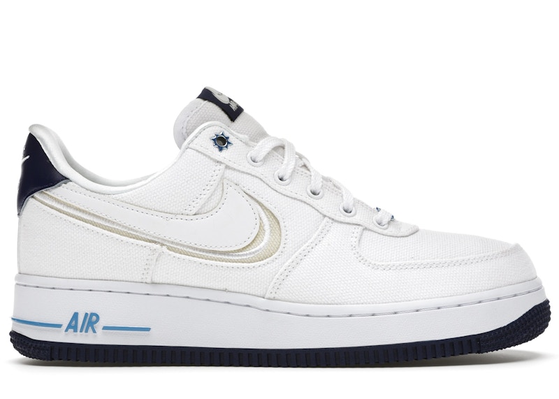 air force 1 canvas white