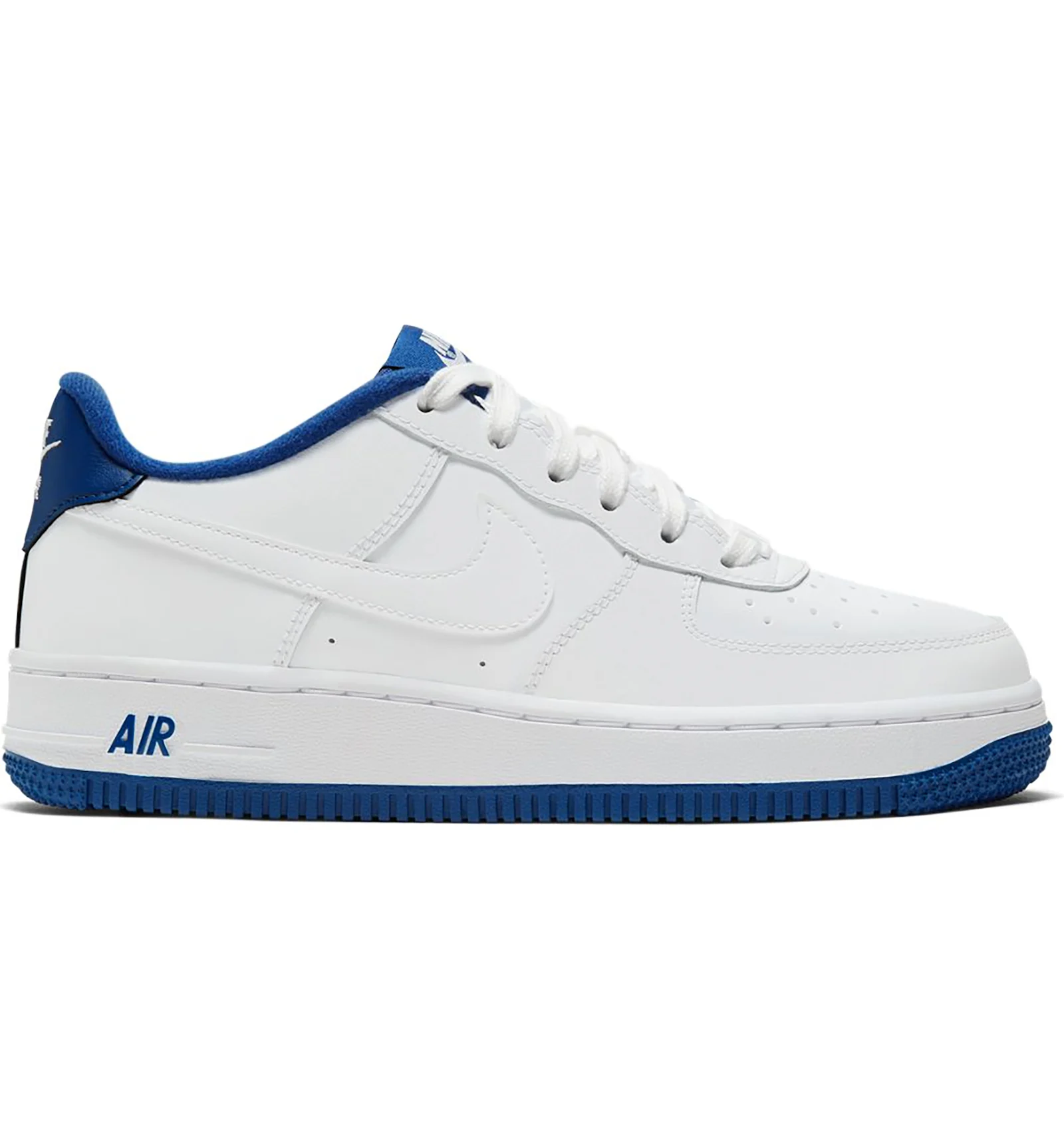 Air force 1 low white hot sale deep royal