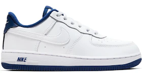 Nike Air Force 1 Low White Deep Royal Blue (PS)