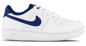 Nike Air Force 1 Low White Deep Royal Blue University Red (PS)
