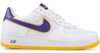 Nike Air Force 1 Low Weiß Grape Ice Varsity Mais