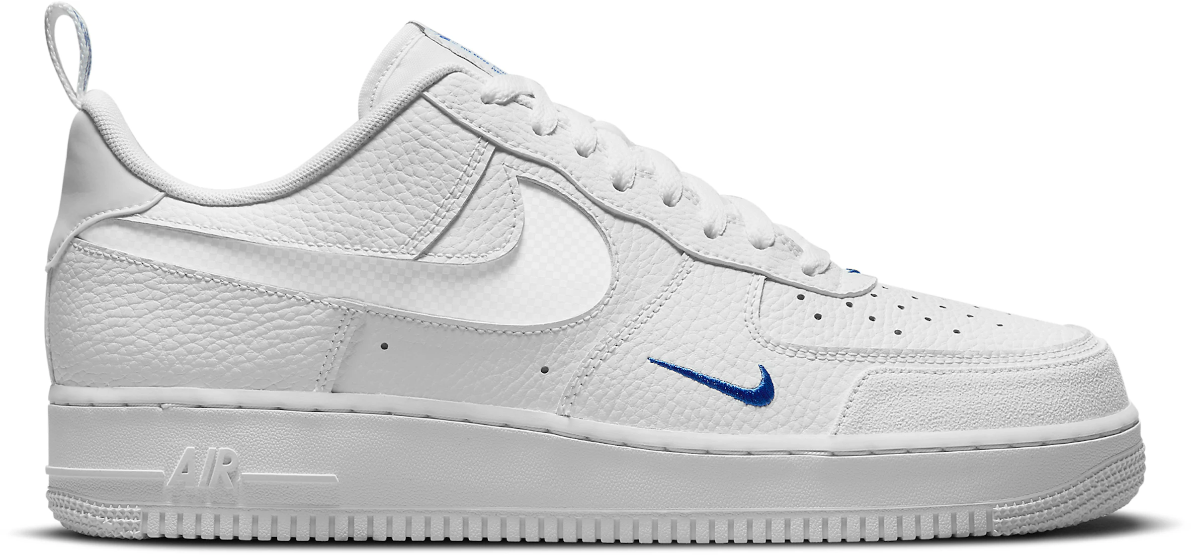Nike Air Force 1 Low White Grey Blue - -