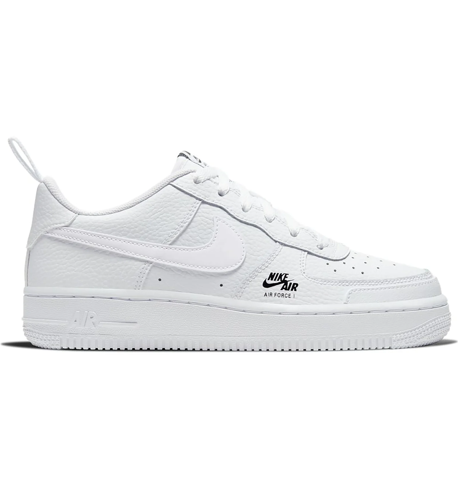 Nike Air Force 1 Low White Grey Fog GS Kids CV9604 100 US