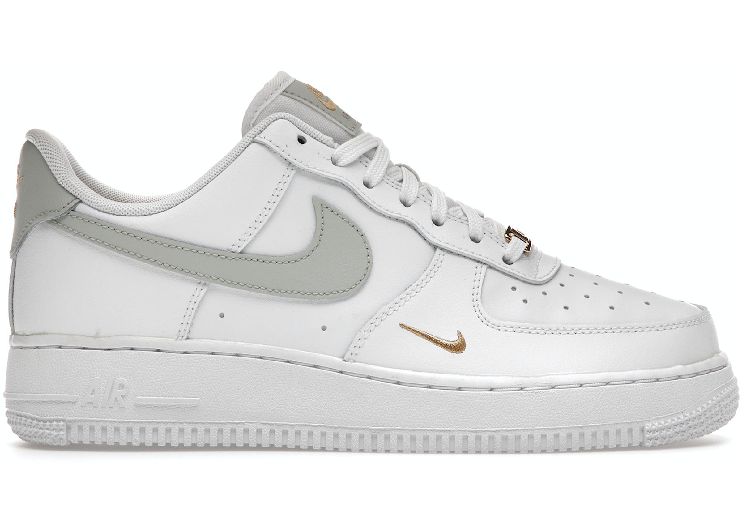 Nike Air Force 1 Low White Grey Gold (Women's) - - US