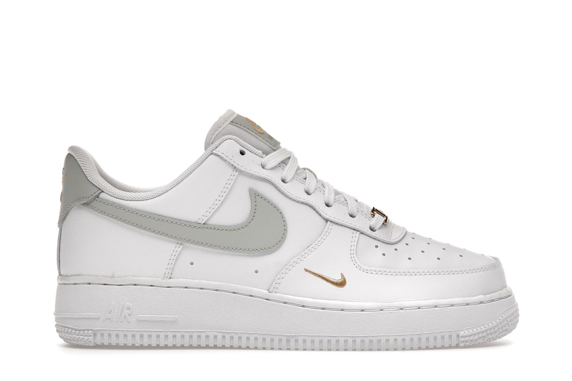 Pre-owned Nike Air Force 1 Low White Grey Gold (women's) In White/grey-gold