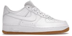 Nike Air Force 1 Low bianco marrone