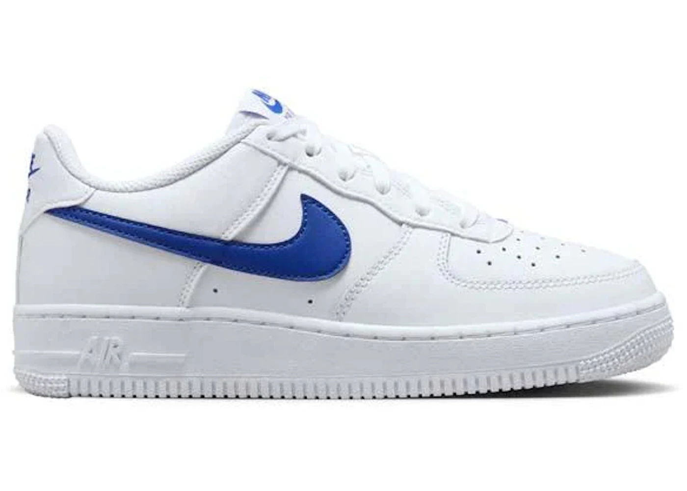 Nike Air Force 1 Low White Hyper Royal (GS) - DV7762-103 - US