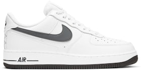 Nike Air Force 1 '07 LV8 White Black Teal DR0155-100 Men's Size  10.5 Shoes