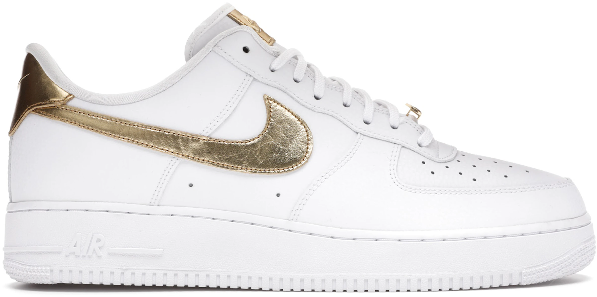 Gold And White Air Force | tyello.com