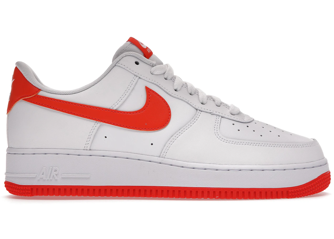 Nike Air Force Low Blanco Anaranjado (2021) Hombre DC2911-101 MX