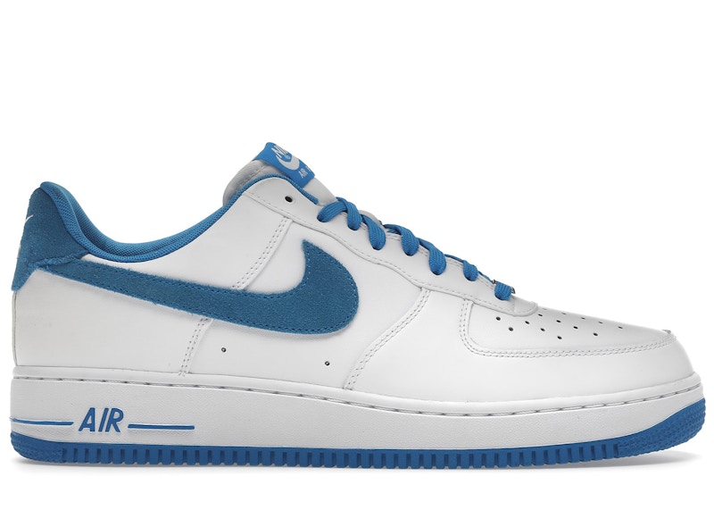 Nike Air Force 1 Low White Photo Blue Men's - 488298-148 - US