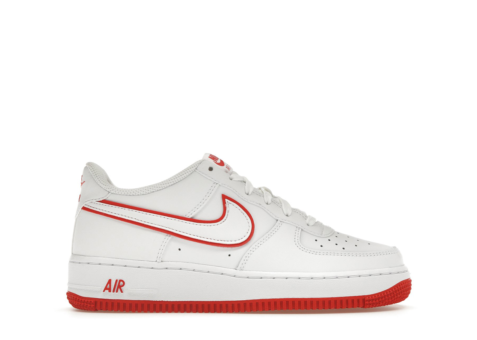 Nike Air Force 1 Low White Picante Red (GS) キッズ - DV7762-101 - JP