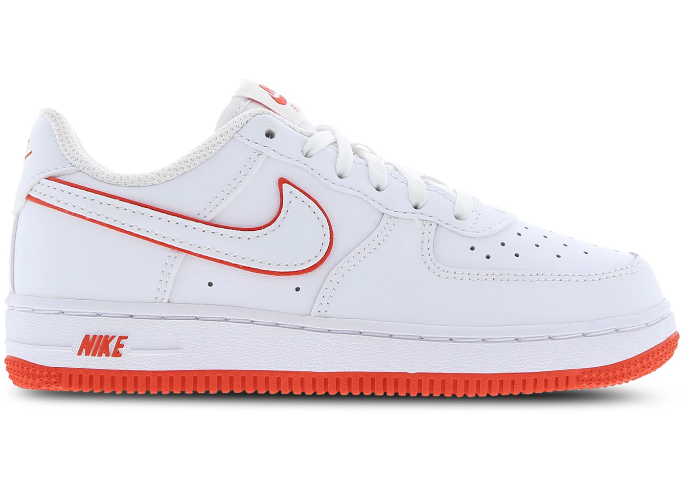 Nike Air Force 1 Low White Picante Red (PS) - FJ3484-101 - US