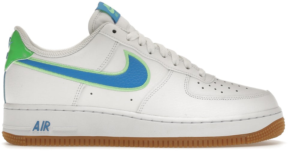 Nike Air Force 1 Low 'White Bright Blue Green