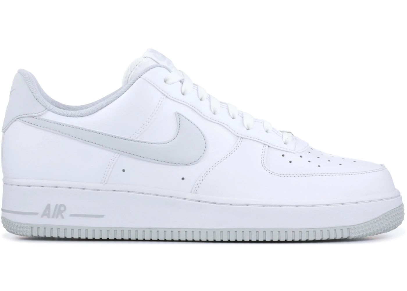 Air force 1 sales white black pure platinum