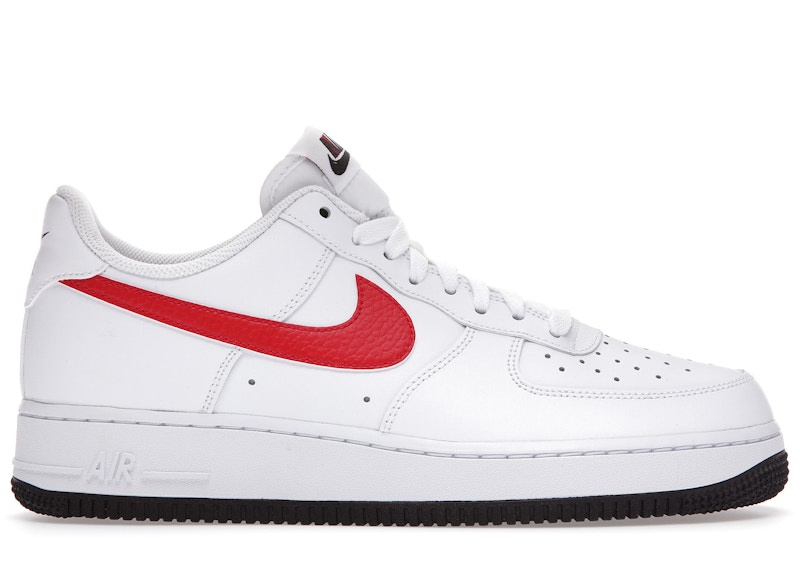 nike air force one red white blue