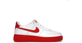 (GS) 나이키 에어포스 1 화이트 유니버시티 레드 Nike Air Force 1 Low "White Red Midsole (GS)" 