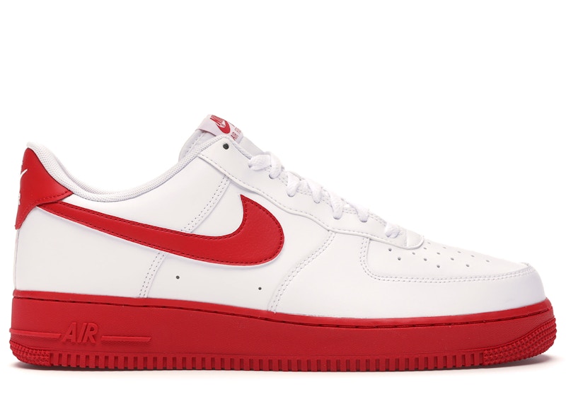 nike air force 1 full red