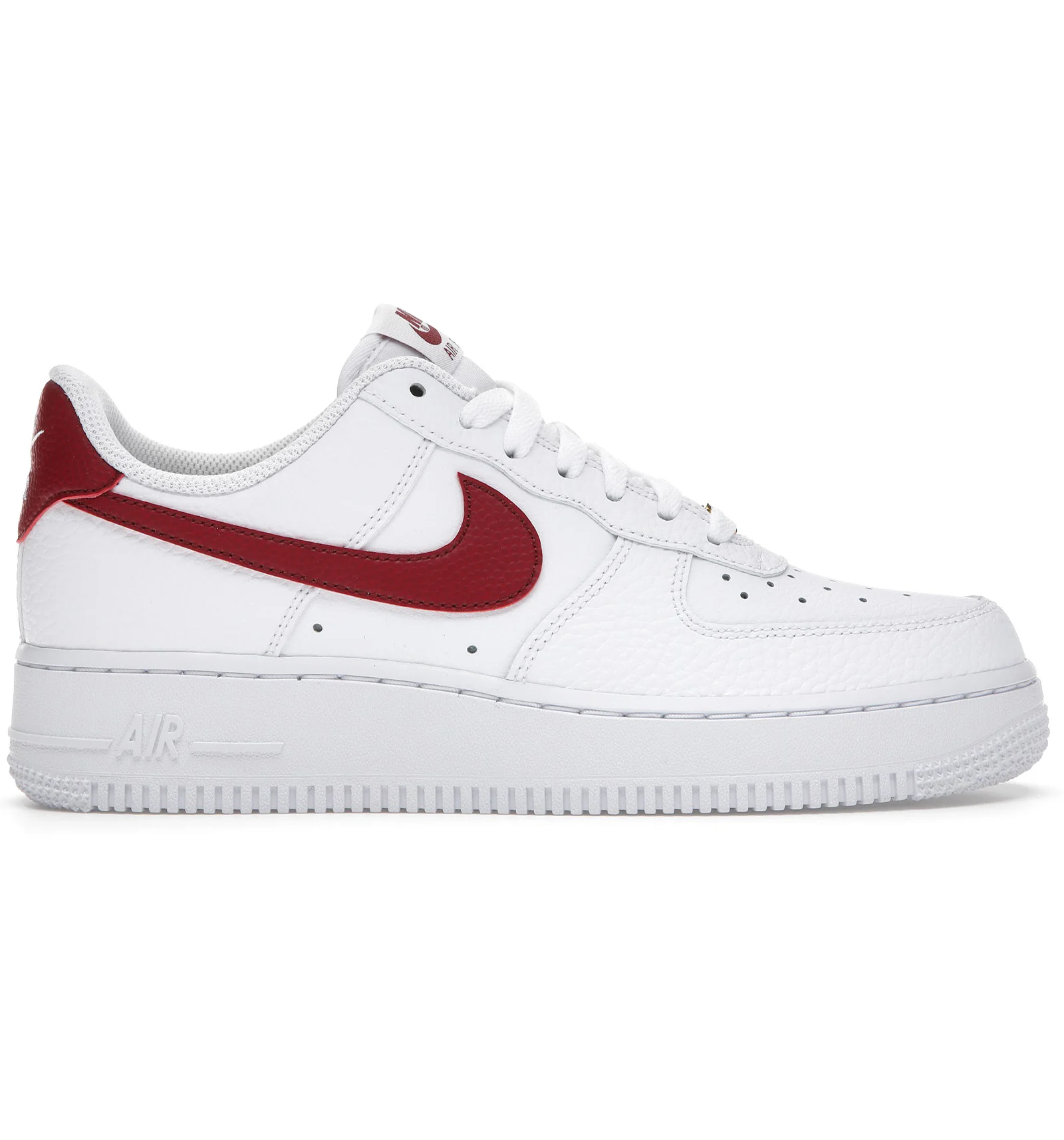 Nike air force 1 team red white black Clearance