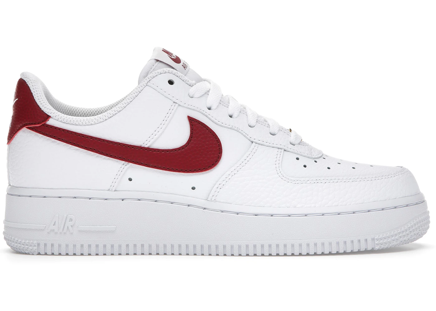 Air Force One Bianche E Rosse Nike Air Force Low Bianco Rosso Uomo