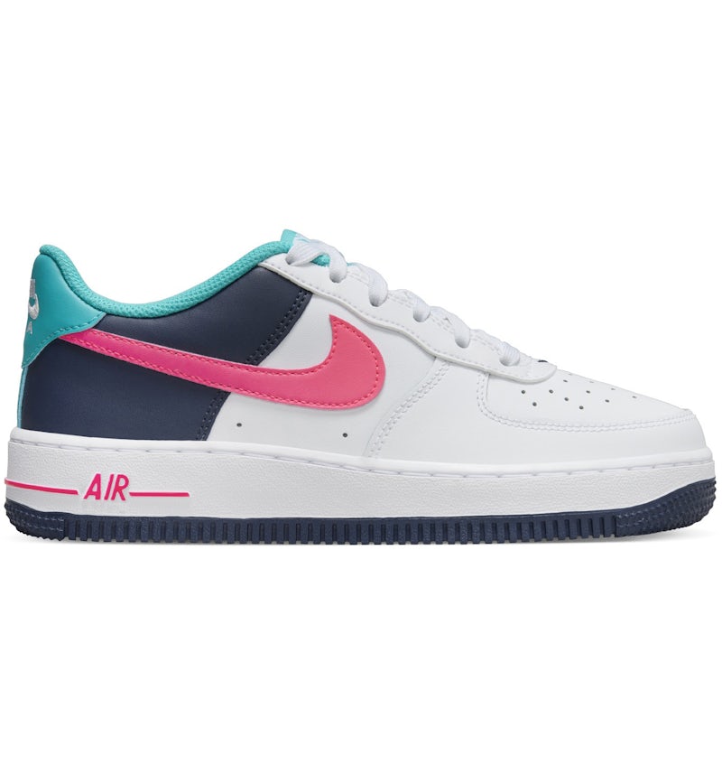 Pink Blue And White Air Force Ones Nike Air Force Low White