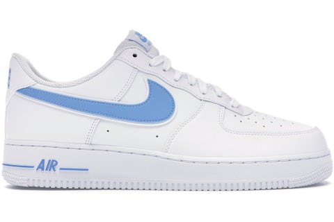 Nike Air Force Low White University Blue Men's AO2423-100 US