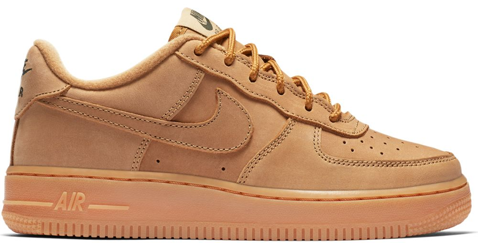 Nike Air Force 1 Low Winter Flax (GS 