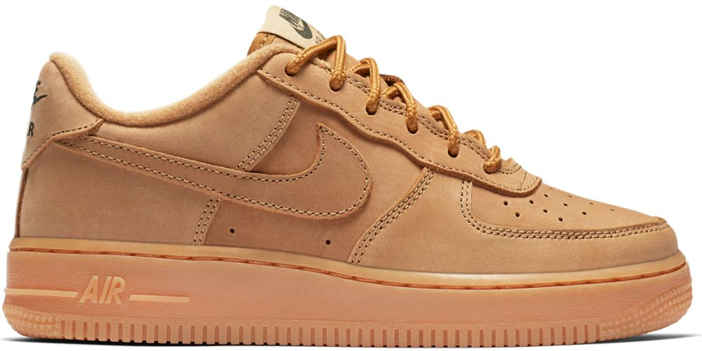 Contrapartida barco nacionalismo Nike Air Force 1 Low Winter Flax (GS) Kids' - 943312-200 - US