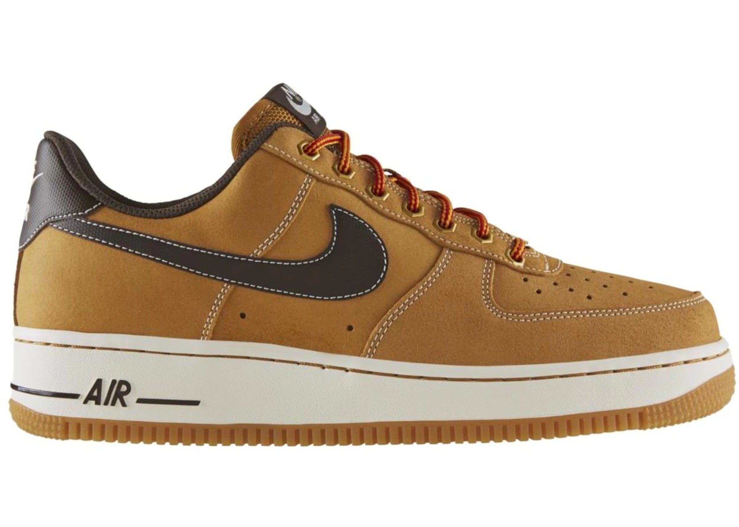 wage Colleague Custodian Nike Air Force 1 Low Winter Wheat Brown - 488298-704 - US