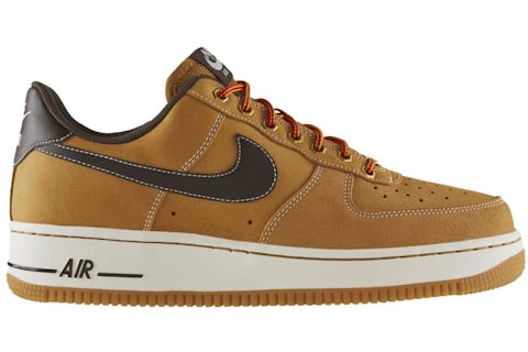 Nike Air Force Low Winter Wheat Brown Men's 488298-704 US