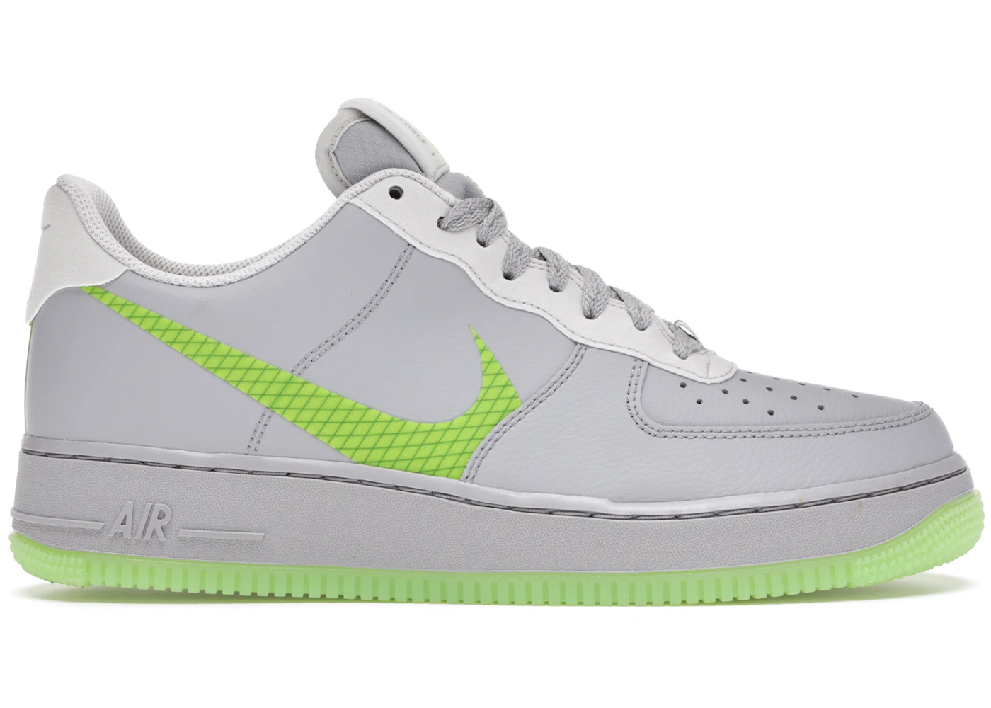Nike Air Force Low Wolf Grey Ghost Green Men's CD0888-002 US