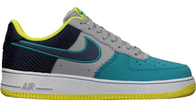 Nike Air Force 1 Low Wolf Grey Midnight Navy Tropical Teal